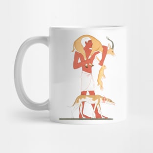 Egyptian Hunter Art Mug